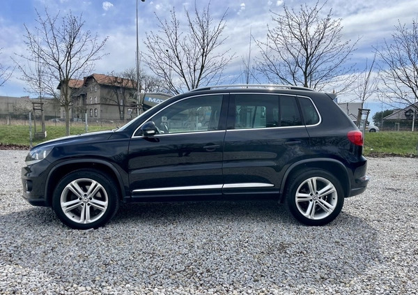 Volkswagen Tiguan cena 57900 przebieg: 186000, rok produkcji 2012 z Koło małe 466